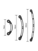 고프로 스포츠 카메라 모터사이클 라이딩 헬멧 확장 암 브라켓 알루미늄 합금 홀로우 확장 막대 구부러진 막대 - 이미지 3