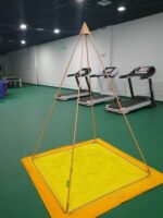 72도 누비안 피라미드 스탠드 명상 스탠딩 구리 피라미드 명상 텐트 원사 텐트 분리형 접이식