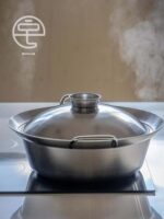 가스 유도 조리기에 모두 사용 가능. 일본산 요시카와 스테인리스 야외용 냄비 국 냄비 스튜 냄비 스키야키 냄비 홈 - 이미지 3