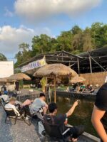 버섯 장인 새우 낚시 특수 테이블 및 의자 야외 테이블 및 의자 접이식 계란 롤 테이블 접이식 의자 야외 보관 상자 밀짚 우산 - 이미지 2