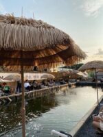 버섯 장인 새우 낚시 특수 테이블 및 의자 야외 테이블 및 의자 접이식 계란 롤 테이블 접이식 의자 야외 보관 상자 밀짚 우산 - 이미지 3