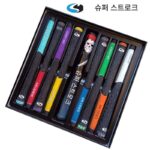 정품 슈퍼스트로크 골프 그립 선물 상자 반코튼 고무 그립 미끄럼 방지 목재 아이언