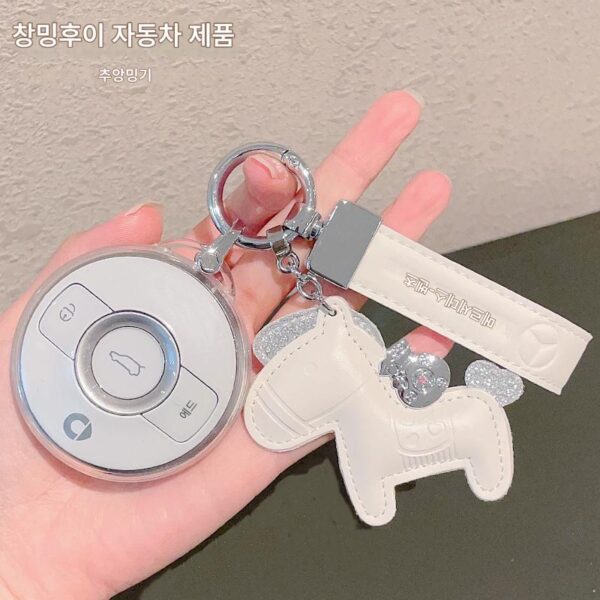 2024년 신형 메르세데스-벤츠 스마트 엘프 원/쓰리 프로 하이엔드 자동차 키 커버 투명 TPU에 적합