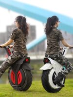 전기 단륜차 균형 자동차 단일 휠 오토바이 체성감각 성인 오프로드 대형 휠 고속 이동용 시트 포함 22인치 - 이미지 2