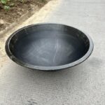 특대 두께 3mm 롤 에지 스틸 플레이트 냄비 스토브 냄비 호텔 식당 조리 상업 인쇄 냄비 내구성 조리 철 냄비 - 이미지 2