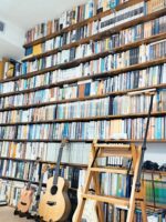 레트로 인스 스타일 벽걸이 장식 한 단어 파티션 랙 크리에이티브 벽걸이 수납 랙 디스플레이 랙 책장 - 이미지 2