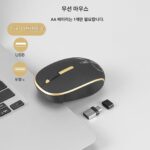 typec 무선 마우스 USB 듀얼 커넥터 마우스 서피스 컴팩트 무선 마우스 모바일 폰 전용 마우스