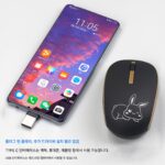 typec 무선 마우스 USB 듀얼 커넥터 마우스 서피스 컴팩트 무선 마우스 모바일 폰 전용 마우스 - 이미지 5