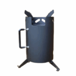 야외 캠핑, 사이클링, 요리 및 튀김용 장작 연소, 장작 스토브의 편리한 보관을 위한 휴대용 무연 화로 - 이미지 5