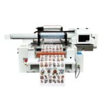 전자동 소형 크리스탈 라벨 UV 프린터 롤 플랫 라미네이팅 통합 선물 상자 스티커 핫 스탬핑 광고 장비 - 이미지 5