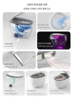 독일 레이디달링 우주선 가정용 스마트 변기 물압 제한 없음 폼 실드 사이펀 변기 - 이미지 2