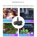 12V 태양 무브러시 순환 펌프 18V 잠수 펌프 분수 수로 이중 용도 소형 가정용 어항 24V 저전압 - 이미지 4