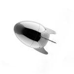 유럽 ​​스타일 스테인리스 스틸 커피 스푼 세트 크리에이티브 아이스크림 스푼 모던 라이트 럭셔리 선물 로켓 에그 장식품 선물 - 이미지 5