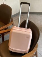 일본 수출 패션 16인치 트롤리 케이스 확장형 가방 히노모토 무소음 휠 오프닝 박스 초경량 가방 - 이미지 4