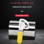 304 스테인리스 스틸 수동 공기 밸브 공기 덕트 버터플라이 밸브 체크 밸브 공기 덕트 밸브 원형 공기 밸브 공기량 조절 밸브 - 이미지 2