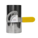 304 스테인리스 스틸 수동 공기 밸브 공기 덕트 버터플라이 밸브 체크 밸브 공기 덕트 밸브 원형 공기 밸브 공기량 조절 밸브 - 이미지 5