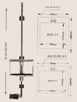 음식배달기 리프트 심플 소형 레스토랑 호텔 음식배달 엘리베이터 견인형 식사사다리 트레이형 주방 커스터마이징 - 이미지 4