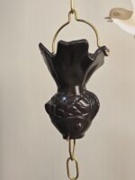 Yulinling 물 분배 레인 체인 안뜰 레인 체인 배수 체인 레인 체인 처마 레인 체인 물방울 레인 체인 떨어지는 레인 체인 - 이미지 3