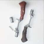 MEBAO 명방 루야 낚싯대 싱킹 릴 시트 레트로 건 타입 핸들 말입 마이크로 물체 배출 핸들 루야 낚싯대 - 이미지 5