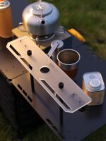 탄소섬유 전술 테이블 M 캠핑 경량 접이식 야외 사무용 장비 캠핑 테이블 HELINOX에 적용 - 이미지 4