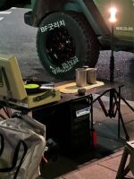 탄소섬유 전술 테이블 M 캠핑 경량 접이식 야외 사무용 장비 캠핑 테이블 HELINOX에 적용 - 이미지 5