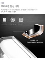 46CM 생선찜 유물 두껍게 확대된 타원형 찜통 수프 냄비 찜닭, 오리, 거위, 해산물 찜 그리드 가스 유도 조리기 - 이미지 5