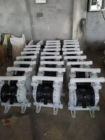 슬러지 하수 공급 펌프 공압 다이어프램 펌프 PPL 엔지니어링 플라스틱 QBYK-25/40 슬러지 스크류 펌프 - 이미지 3