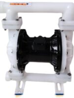 슬러지 하수 공급 펌프 공압 다이어프램 펌프 PPL 엔지니어링 플라스틱 QBYK-25/40 슬러지 스크류 펌프 - 이미지 5