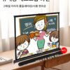쿠아이고 프로젝터 스크린 휴대용 무료 설치 모바일 데스크탑 스크린 어린이 애니메이션 온라인 수업 눈 보호 4K 고화질 안티라이트 천 30인치 40인치 50인치 4:3/16:9 소형 프로젝터 스크린