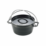 일본산 무불화 야외 피크닉 캠핑 무거운 철제 냄비 철제 스튜 냄비 밥솥