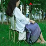 Lordland LD-YZ101 야외용 접이식 의자 초경량 휴대용 줄서기 유물 낚시 의자 하중 지지 및 내구성 - 이미지 2