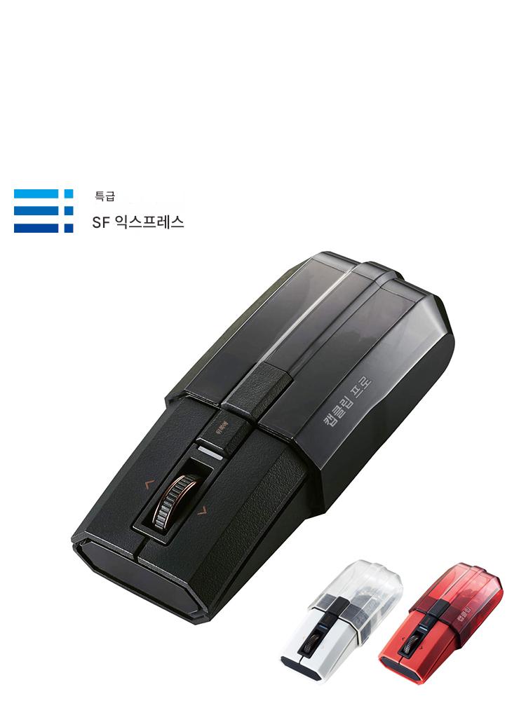 main_724455041443_0-1 ELECOM CCP1BB BK 미니 미니 블루투스 무선 휴대용 음성 리모컨 무소음 소형 마우스 - 이미지 1