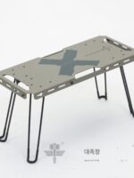 야외 캠핑 접이식 피크닉 테이블 경량 알루미늄 합금 군사 스타일 전술 테이블 다기능 휴대용 바베큐 테이블 - 이미지 3