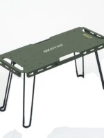 야외 캠핑 접이식 피크닉 테이블 경량 알루미늄 합금 군사 스타일 전술 테이블 다기능 휴대용 바베큐 테이블 - 이미지 4