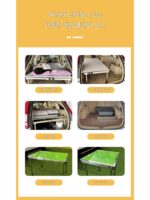 Douyin 동일 스타일 스테인리스 스틸 차량 장착형 야외 다기능 접이식 텔레스코픽 침대 야외 캠핑 자율 주행 여행 침대 자동차 개조 - 이미지 2