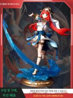 원신 임팩트 닐루 핸드메이드 로터스 라이트 폴링 댄스 연회 2차원 애니메이션 주변기기 게임 미소녀 모델 장식품 선물