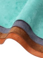 자체 접착 스웨이드 가죽 자동차 인테리어 ab 컬럼 수정 계기판 스티커 스웨이드 천장 수리 사슴 가죽 장식 - 이미지 5