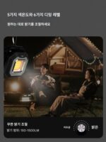 LOVORK Levok 야외 스마트 캠핑 조명 캠핑 조명 충전식 비상 조명 텐트 조명 - 이미지 4