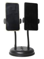 더블 모바일폰 스탠드 라이브 데스크탑 비디오 촬영 가중 다기능 심플 전용 데스크탑 3위치 모바일폰 스탠드 - 이미지 5