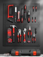 Delixi 전기 가정용 도구 세트 가정 유지 보수 배관 도구 상자 전기 기술자 목공 조합 전체 도구 세트 - 이미지 4