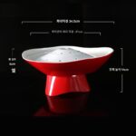 크리에이티브 핫팟 레스토랑 드라이 아이스 곱창 스페셜 플레이트 뚱뚱한 쇠고기 플레이트 스페셜 멜라민 특수 모양 상업용 핫팟 바베큐 식기 - 이미지 4