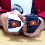 방수 다기능 비행기 남성용 검정 기술 타이밍 알람 시계 중학생용 한국어 버전 전자 어린이 발광 시계 - 이미지 4