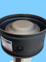 연기 파이프 방풍 캡 10cm 스테인리스 스틸 방수 캡 바베큐 스토브 연기 방지 역류 방지 액세서리 역류 방지 연기 레인 커버 - 이미지 2