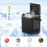 휴대용 자동차 냉장고 압축기 냉장 겸용 냉동고 소형 냉장고 미니 야외 캠핑 냉장고 - 이미지 4