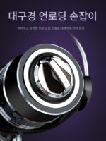 스피닝릴 풀메탈 루어 심리스 장거리 캐스팅 낚싯대 낚싯대 바위낚시 모조카 낚싯대 공식 정품 - 이미지 3