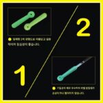 광지 2색 플로트 시트 경쟁용 특수 어류 플로트 시트 슬라이딩 플로트 시트 낚시 장비 용품 소형 액세서리 - 이미지 4