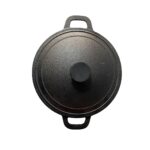 주철냄비 26cm 이중귀 평저 스튜냄비 두껍게 코팅 안된 수프냄비 - 이미지 5