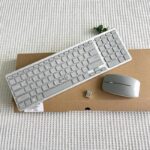 LG한국 2.4G 무선 키보드 마우스 세트 키보드 및 마우스 [한국어 한국어. [곡선형 디자인] 초박형, 무소음 - 이미지 5