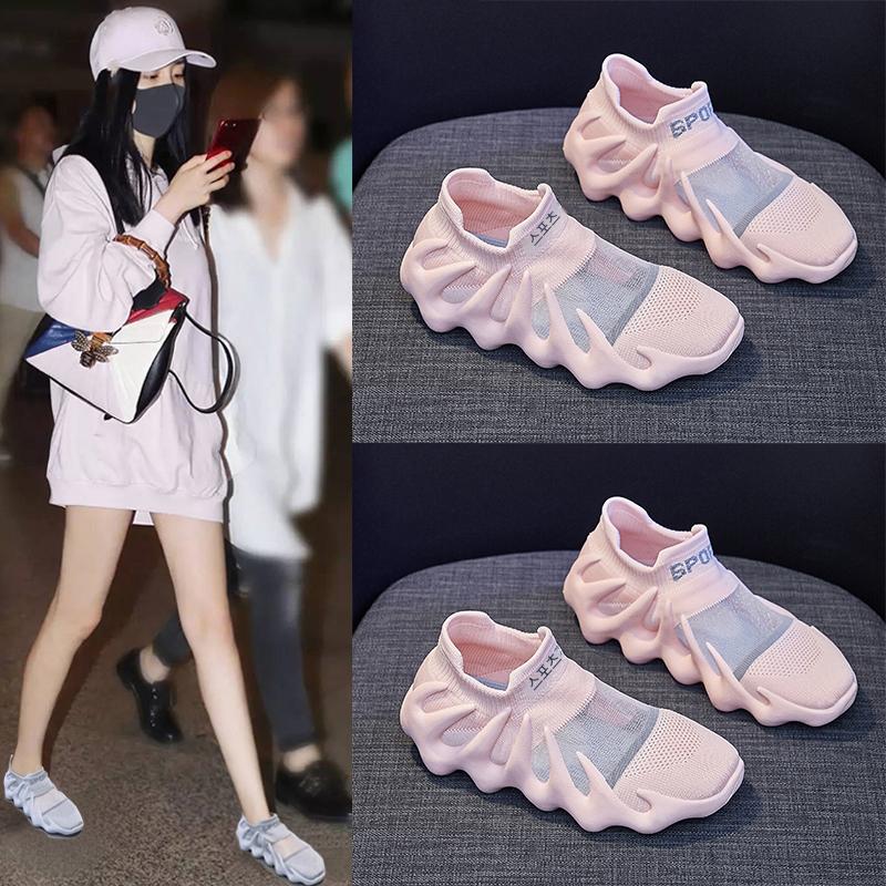 main_727480668962_0-1 일본 GP 트레이닝 피트니스화 스킵 로프 두꺼운 바닥 러닝 머신화 요가 실내 부드러운 바닥 경량 충격 흡수 스포츠화 여성 - 이미지 1