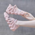 일본 GP 트레이닝 피트니스화 스킵 로프 두꺼운 바닥 러닝 머신화 요가 실내 부드러운 바닥 경량 충격 흡수 스포츠화 여성 - 이미지 4